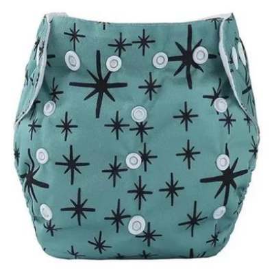 Picture of Washable Cloth Diaper Pant For Baby 1pcs Pad Attach - 0-24 Month 1 Pcs (Any Print)-(F-0011)