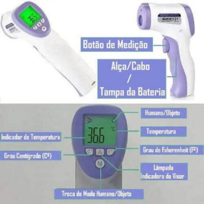 Picture of Digital Infrared Thermometer Infrared Sensor -1 Pcs-(F-0011)