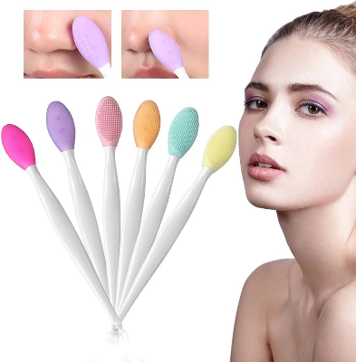 Picture of Mixing And Blackhead Remover Silicone Face Cleaning Brush -1pcs-(F-0011)
