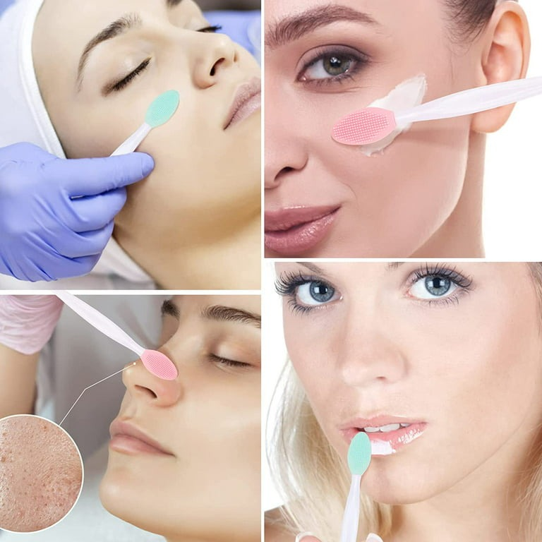 Picture of Mixing And Blackhead Remover Silicone Face Cleaning Brush -1pcs-(F-0011)