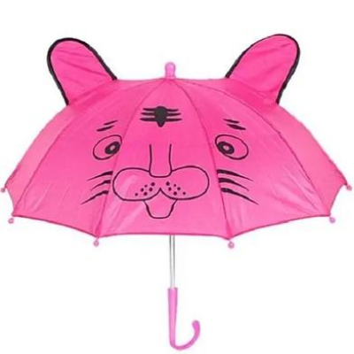Picture of Children Ear Umbrella 10 Ribs (Any Colour)-(C-AP)-Full Look: 34