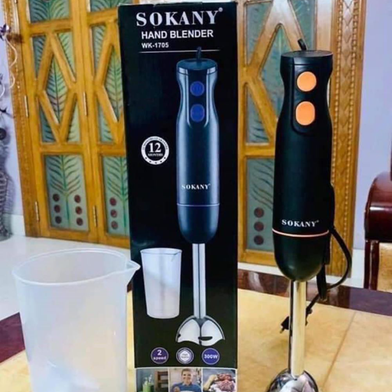 Picture of Sokany Electric Hand Blender Mixer Egg Beater hand blender Include Cup-(00CK)