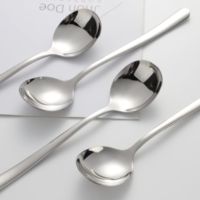 Picture of Stainless Steel Soup Spoon 7 Inch Set - 6 Pcs-(000-CK)