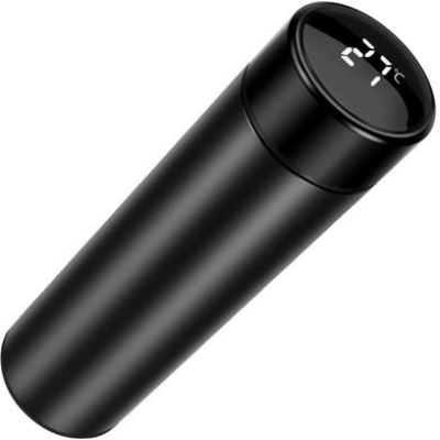 Picture of Stainless Steel Water Bottle With Automatic LED Temperature Display 500ml-(000-CK)