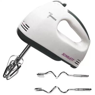 Picture of Scarlett Electric Egg Beater and Mixer for Cake Cream - White-(000-CK)
