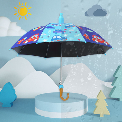 Picture of Kids Ice-Cream Umbrella With Anti-Drip Plastic Cover (Any Color and Design) -1 Pcs-(C-AP)-Full Look: 42