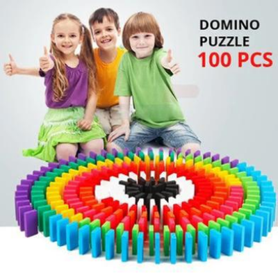 Picture of Domino Standard Competitive Puzzle 100 Pcs -6751-(CK00)