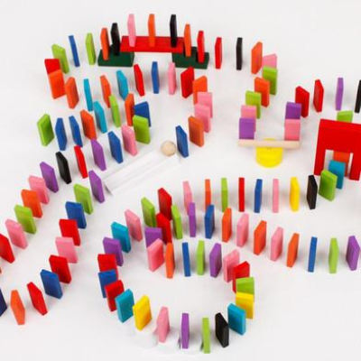 Picture of Domino Standard Competitive Puzzle 100 Pcs -6751-(CK00)