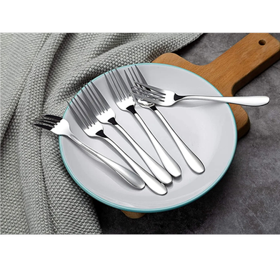 Picture of Stainless Steel Spoons Mini Coffee fork Spoon 15cm 6 Pcs-(000-CK)