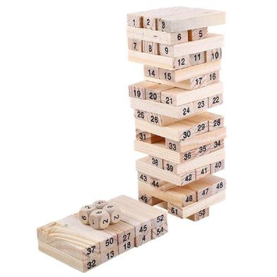 Picture of Zenga Blocks Wooden Board Educational Puzzle Game For Adults and Kids 48 pcs-(CK00)