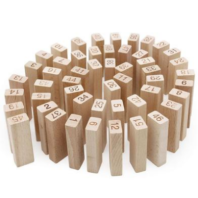 Picture of Zenga Blocks Wooden Board Educational Puzzle Game For Adults and Kids 48 pcs-(CK00)
