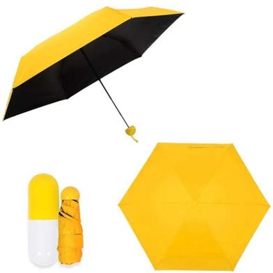Picture of Moon Capsule Umbrella 6 Ribs (Any Colour From Pink, Purple, Sky, Blue, Green, Maroon)-(C-AP)-Full Look: 40