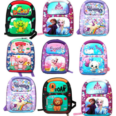 Picture of Small School Bag Baby Boys and Girls Backpack-(0012BS)