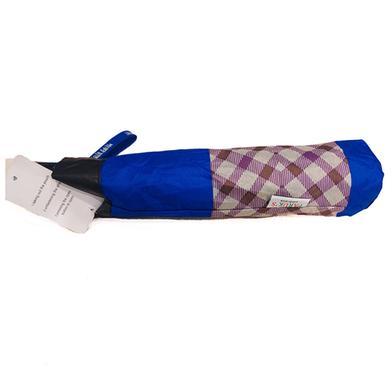 Picture of Auto Open 8 Ribs Check Cover (Any Colour From Maroon, Navy Blue, Blue, Green, Purple, Coffee) (F-805)-(C-AP)-Full Look: 40