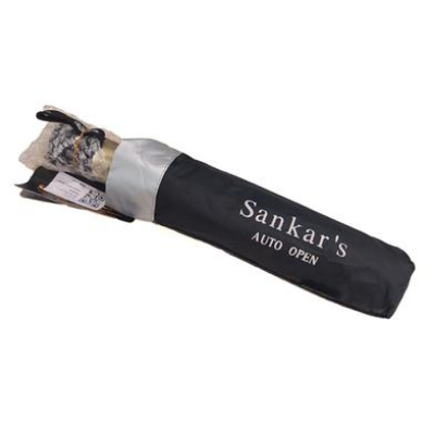 Picture of Sankar's Umbrella Auto Open 10 Ribs Black Colour (S-902)-(C-AP)-Full Look: 40