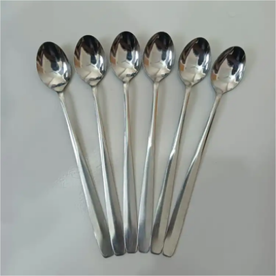 Picture of Rosy Long Handle pickling 8 Inch spoon 6 Pcs-(000-CK)