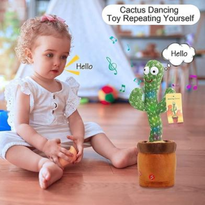 Picture of Talking and Singing Cactus Plush Toys-(CK00)