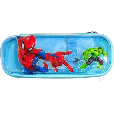 Picture of Multipurpose Double Compartment Pencil Pouch Zipper-(0012BS)