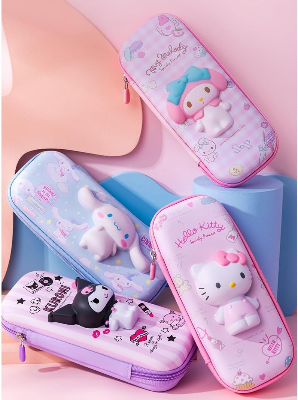 Picture of Hello Kitty Pencil Bag Any Color-(0012BS)