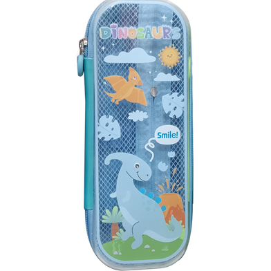 Picture of Cute Dino Print Zipper Pencil Bag-(0012BS)