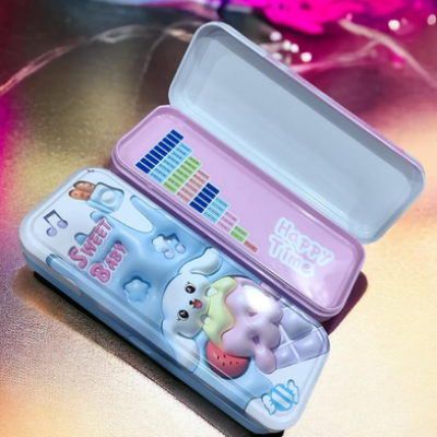 Picture of Lighter House Kuromi Cartoon Pencil Box-(0012BS)
