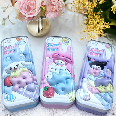 Picture of Lighter House Kuromi Cartoon Pencil Box-(0012BS)