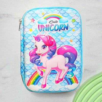 Picture of Cute Unicorn Pencil Bag Any Color-(0012BS)