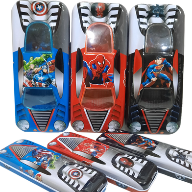 Picture of Metal Car Geometry Pencil Box for Kids-(0012BS)