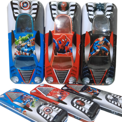 Picture of Metal Car Geometry Pencil Box for Kids-(0012BS)