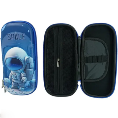 Picture of 3D Space Pencil Box (Set of 1, Multicolor)-(0012BS)