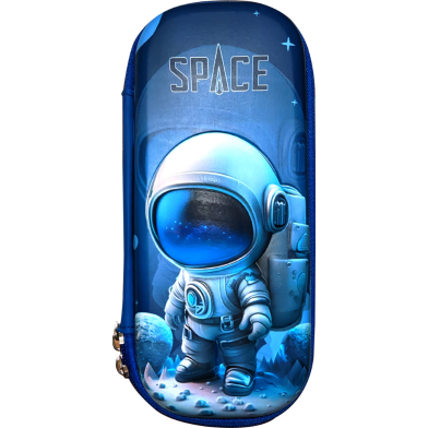 Picture of 3D Space Pencil Box (Set of 1, Multicolor)-(0012BS)