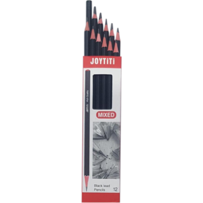 Picture of Joytiti 3B Black Lead Pencil - 12 Pcs-(0012BS)