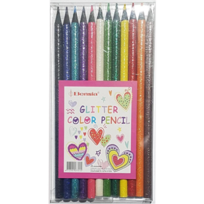 Picture of Bensia Glitter Color Pencil-(0012BS)