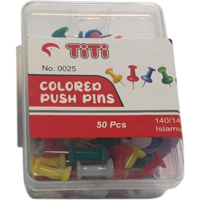 Picture of Titi Color Push Pin (0025) 50pcs-(0012BS)