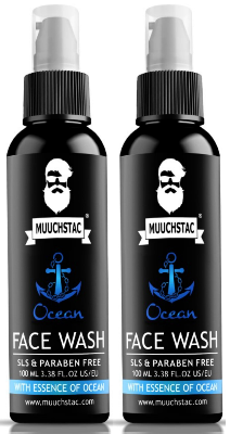 Picture of Muuchstac Ocean Face Wash For Men (Combo 2pcs) - 100ml
