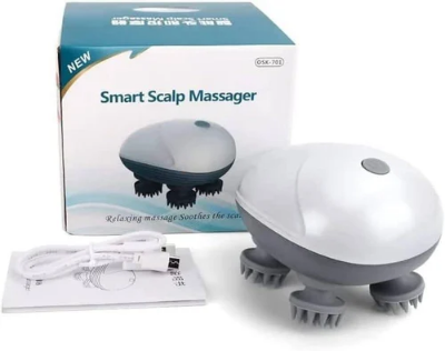 Picture of Smart Electric Scalp Massager – Rechargeable, Waterproof, Deep Head Massage & Stress Relief
