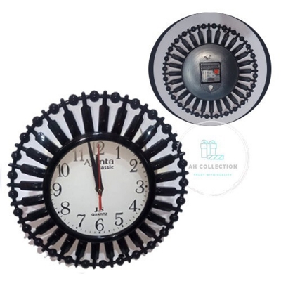 Picture of Low Budget Wall clock for home and office Use - Black