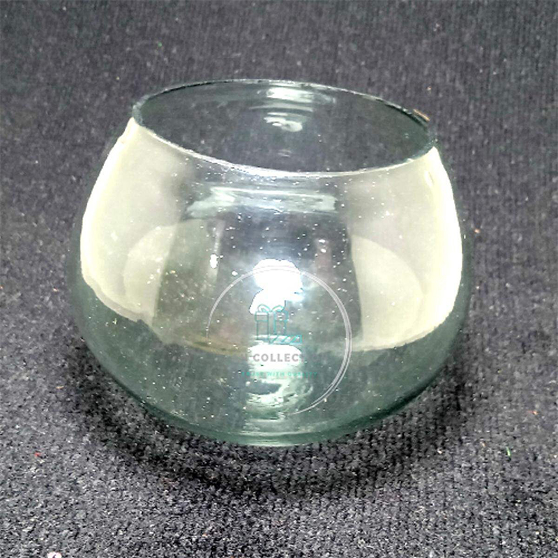 Picture of 4 Inch Transparent Bangladeshi Fish Bowl - White (250gm)