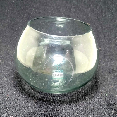 Picture of 4 Inch Transparent Bangladeshi Fish Bowl - White (250gm)
