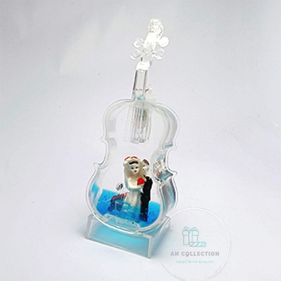 Picture of Getter Shape Couple Showpiece with Music and Lighting (Blue)