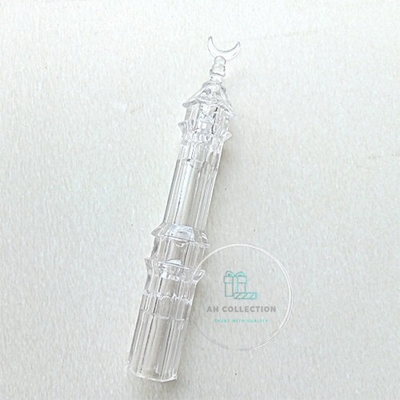 Picture of Plastic Minar for Decoration Showpiece - White