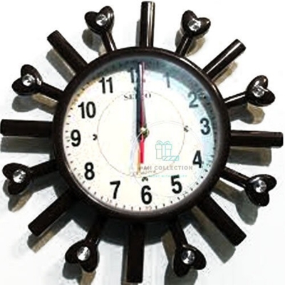 Picture of Stylish Wall Clock (for Home or Office use) - Black