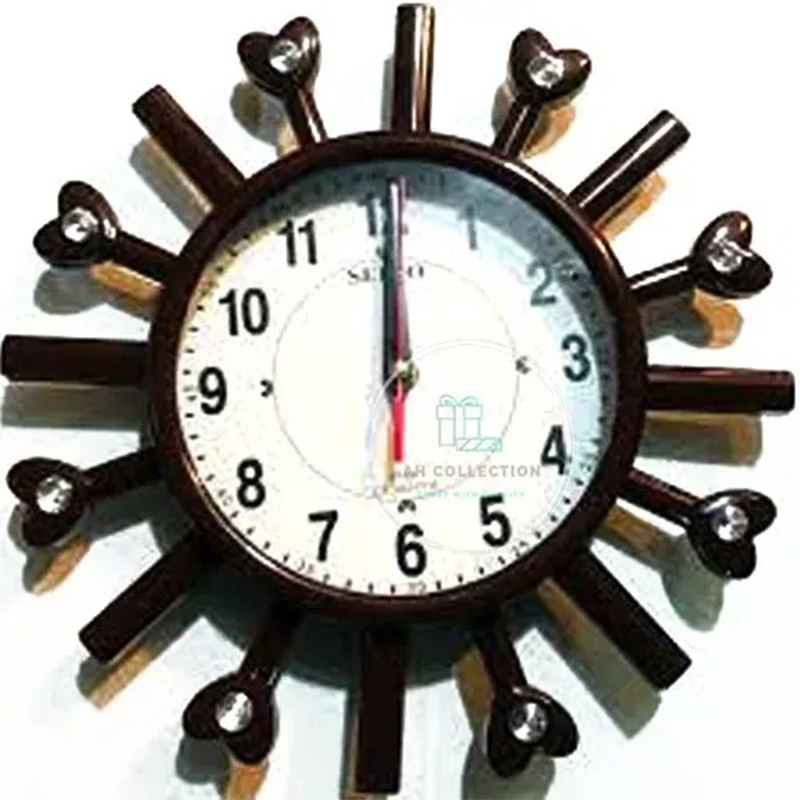 Picture of Stylish Wall Clock (for Home or Office use) - Chocolate