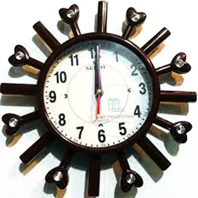 Picture of Stylish Wall Clock (for Home or Office use) - Chocolate