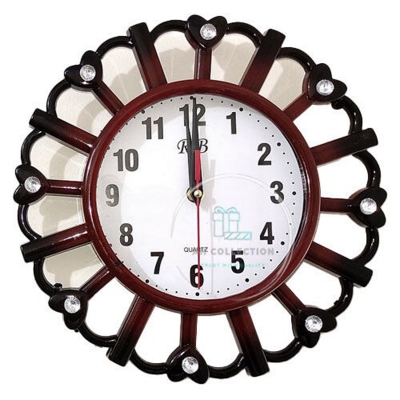 Picture of Stylish Round Wall clock - Chocolate