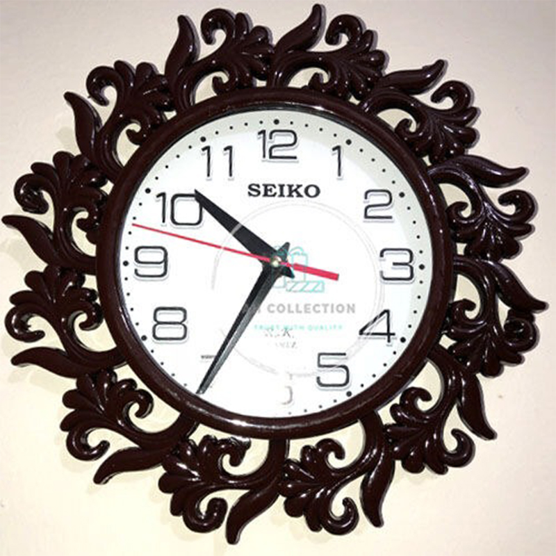 Picture of Affordable Decorative Wall Clock for Home & Office - Black