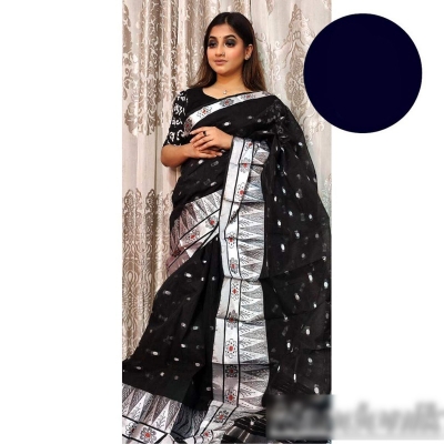 Picture of Exclusive Half Silk Saree Multicolor