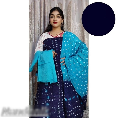 Picture of Exclusive Cotton Chundri Batik Unstitch Four Piece Multicolor