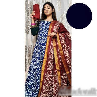 Picture of Exclusive  Joypuri Cotton Unstitched Three Piece Multicolor