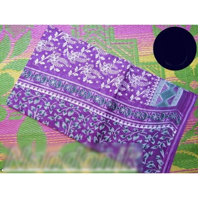 Picture of Printed Cotton Saree Multicolor